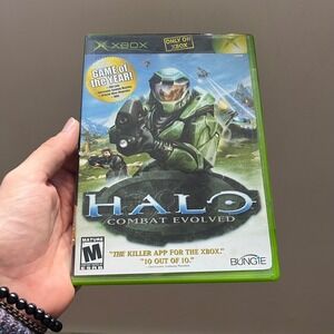 Halo Combat Evolved Xbox Game of the Year Edition Original Microsoft Bungie NTSC